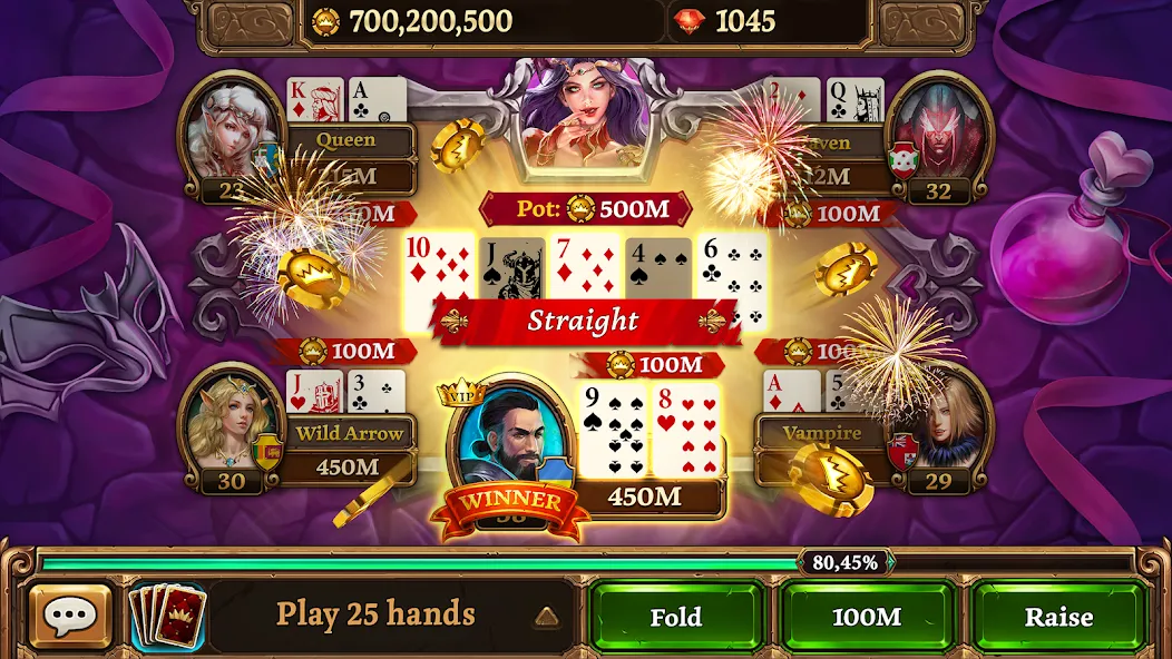 Texas Holdem - Scatter Poker (Тексас Холдем) [МОД Меню] APK Android Screenshot 5