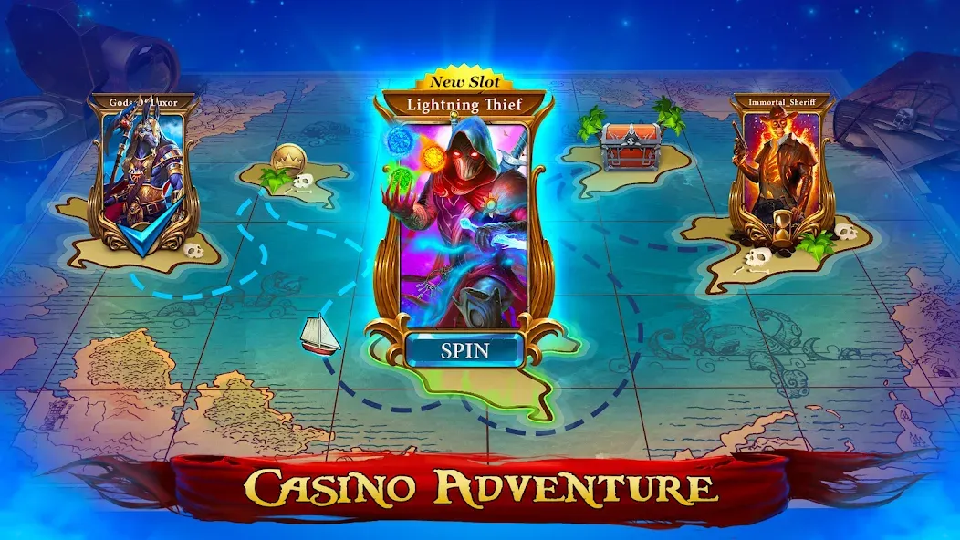 Scatter Slots - Slot Machines (Скатер Слотс) [МОД Много денег] APK Android Screenshot 4