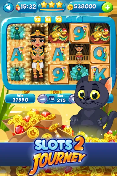 Slots Journey 2: Vegas Casino [МОД Все открыто] APK Android Screenshot 1