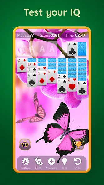 Solitaire Play - Card Klondike (Солитер Плей) [МОД Бесконечные монеты] APK Android Screenshot 1