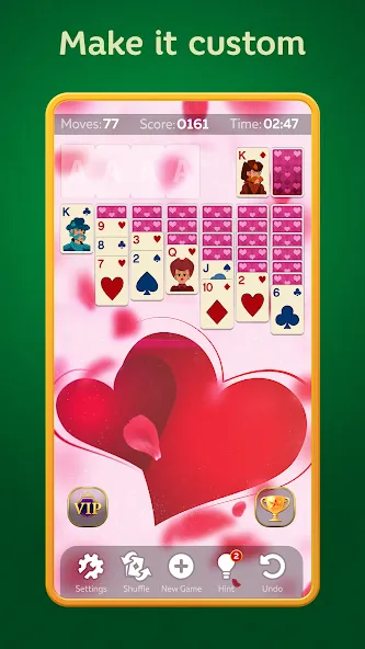 Solitaire Play - Card Klondike (Солитер Плей) [МОД Бесконечные монеты] APK Android Screenshot 3