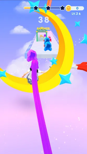 Dancing Hair (Дансинг Хэр) [МОД Бесконечные монеты] APK Android Screenshot 5