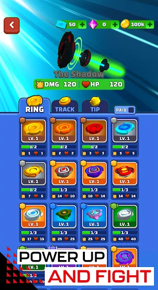 Spinner Fighter Arena (Спиннер Файтер Арена) [МОД Меню] APK Android Screenshot 3