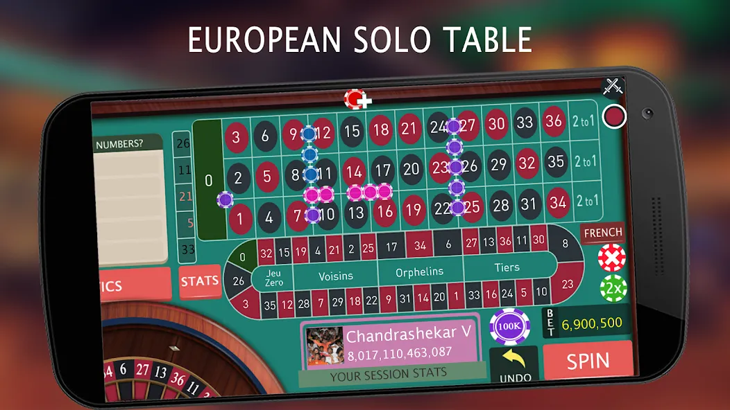 Roulette Royale - Grand Casino (Рулетка Рояль) [МОД Бесконечные монеты] APK Android Screenshot 2