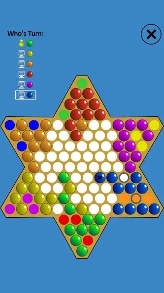 Chinese Checkers Touch (Китайские шашки Тач) [МОД Все открыто] APK Android Screenshot 3
