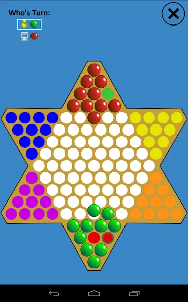 Chinese Checkers Touch (Китайские шашки Тач) [МОД Все открыто] APK Android Screenshot 4