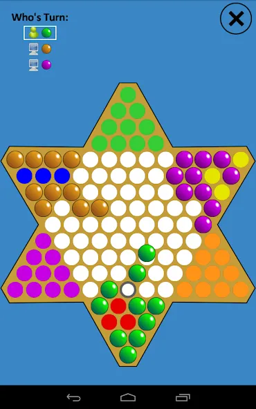 Chinese Checkers Touch (Китайские шашки Тач) [МОД Все открыто] APK Android Screenshot 5
