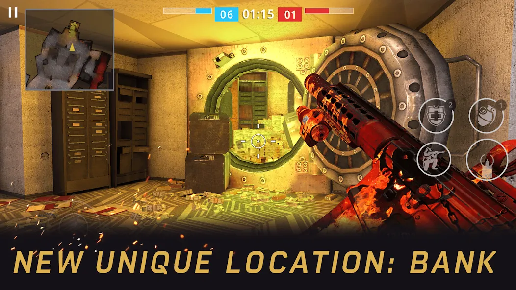 Warface GO: FPS shooting games (Варфейс ГО) [МОД Много денег] APK Android Screenshot 1