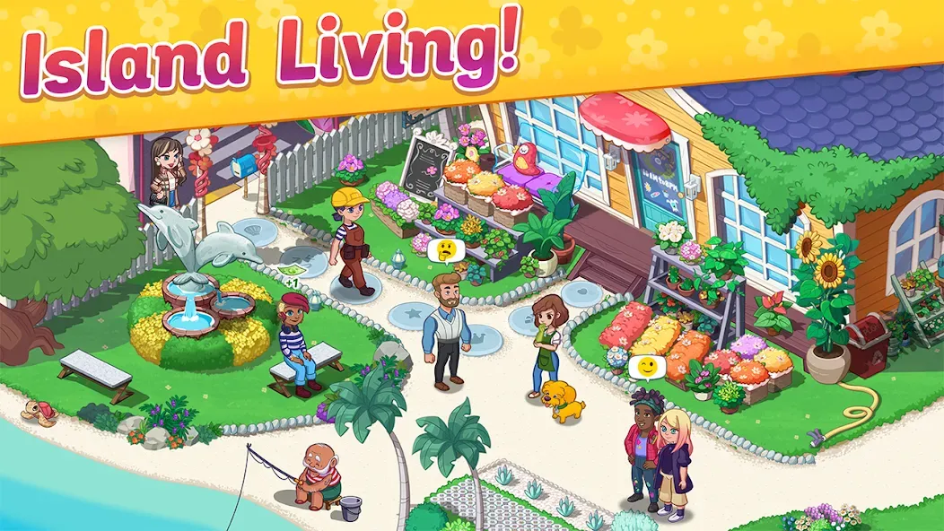 Ohana Island: Blast & Build (Охана Айленд) [МОД Unlocked] APK Android Screenshot 3