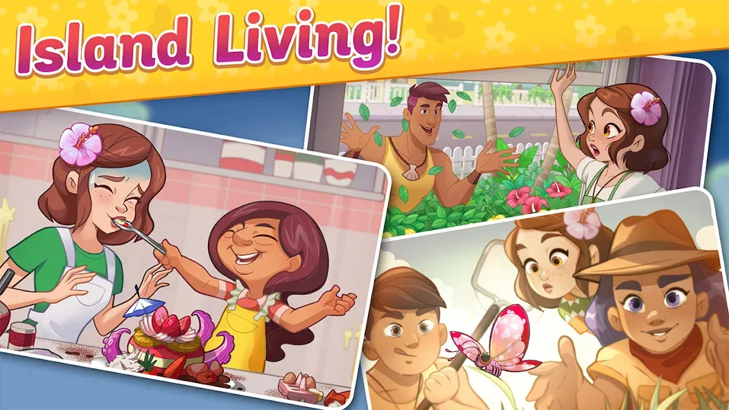 Ohana Island: Blast & Build (Охана Айленд) [МОД Unlocked] APK Android Screenshot 4