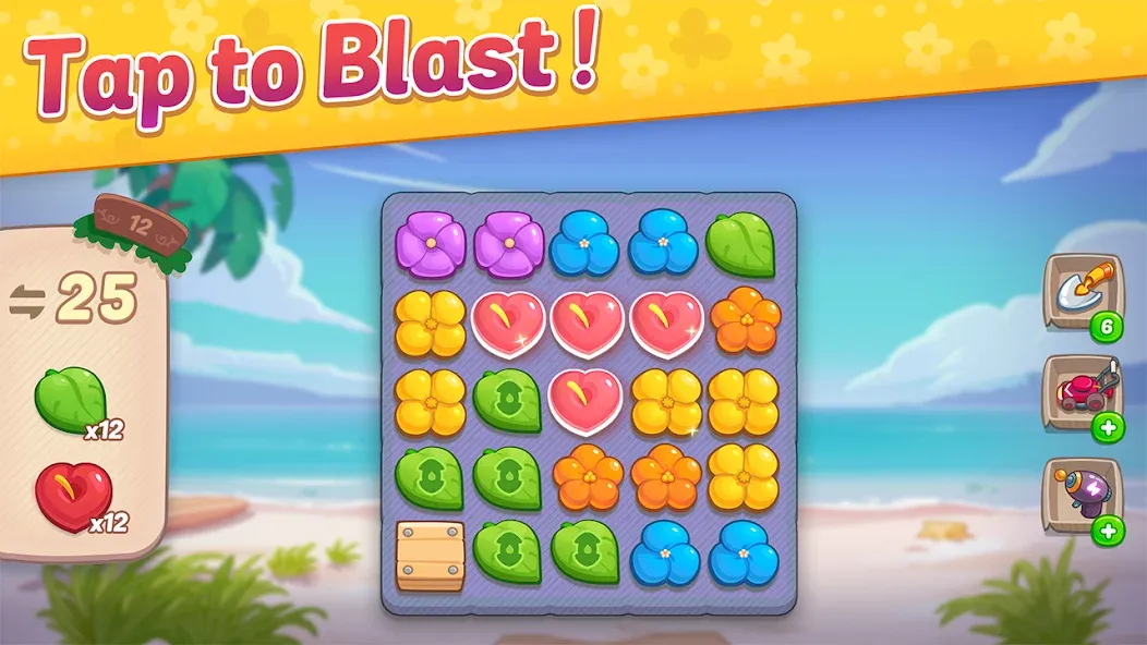 Ohana Island: Blast & Build (Охана Айленд) [МОД Unlocked] APK Android Screenshot 5