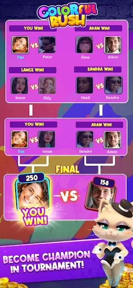 Match Club : PvP Match3 (Матч Клуб) [МОД Много денег] APK Android Screenshot 1