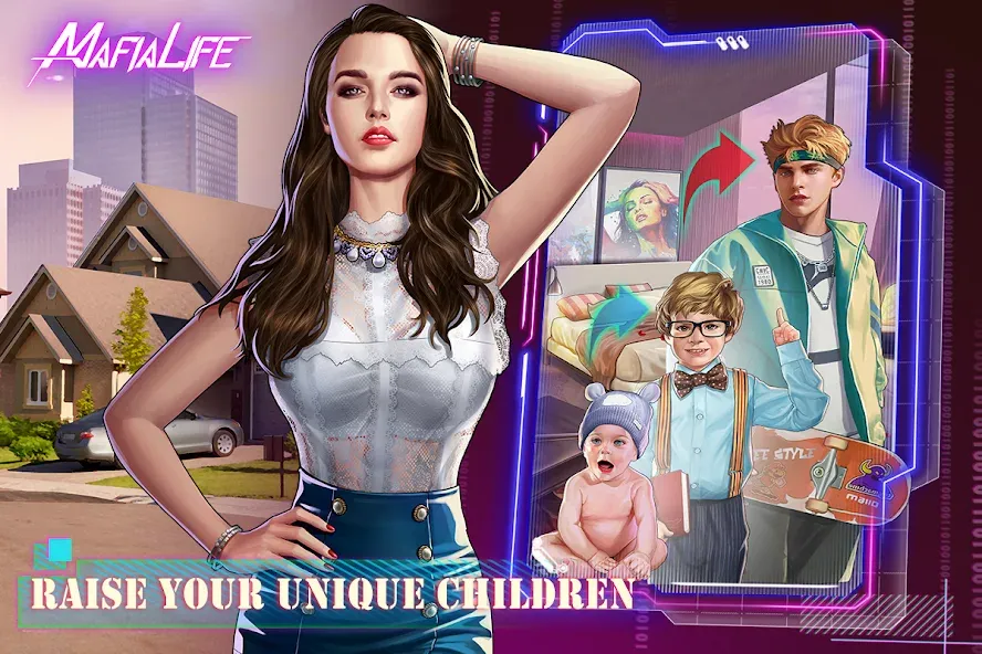 Mafia Life: Underworld (Мафия Лайф) [МОД Бесконечные монеты] APK Android Screenshot 3