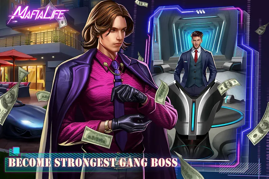 Mafia Life: Underworld (Мафия Лайф) [МОД Бесконечные монеты] APK Android Screenshot 4