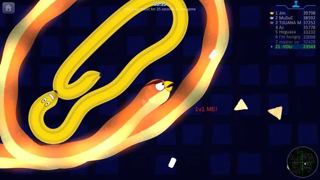 Snake Hunt: Worm io Games Zone [МОД Mega Pack] APK Android Screenshot 4