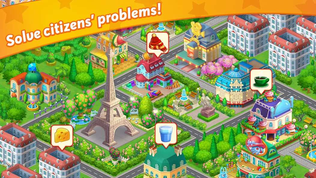 Paris: City Adventure (Париж) [МОД Premium] APK Android Screenshot 2