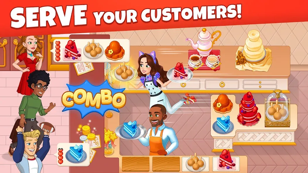 Cooking Diary® Restaurant Game (Кукинг Диари) [МОД Premium] APK Android Screenshot 3