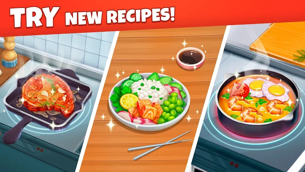 Cooking Diary® Restaurant Game (Кукинг Диари) [МОД Premium] APK Android Screenshot 4