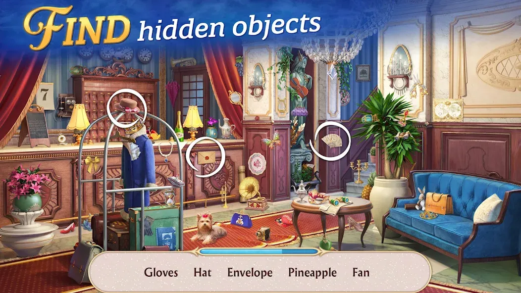 Seekers Notes: Hidden Objects [МОД Много денег] APK Android Screenshot 1
