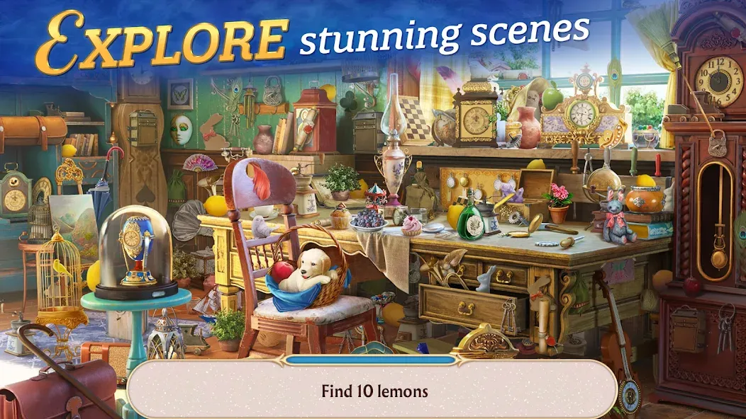 Seekers Notes: Hidden Objects [МОД Много денег] APK Android Screenshot 4