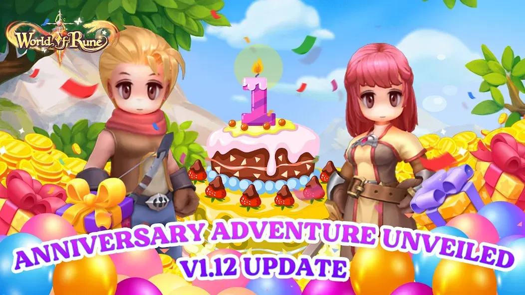 World of Rune - Fantasy MMORPG (Ворлд оф Рун) [МОД Меню] APK Android Screenshot 1