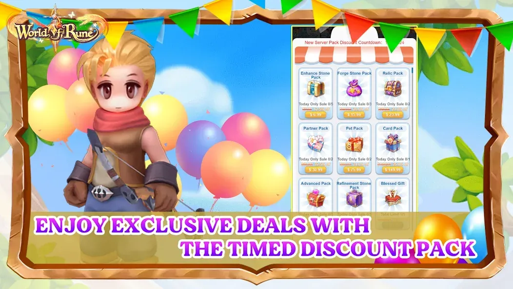 World of Rune - Fantasy MMORPG (Ворлд оф Рун) [МОД Меню] APK Android Screenshot 4