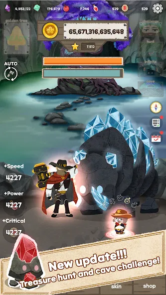 Woodcutter: Idle Clicker (Вудкаттер) [МОД Меню] APK Android Screenshot 1