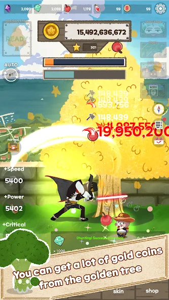 Woodcutter: Idle Clicker (Вудкаттер) [МОД Меню] APK Android Screenshot 3