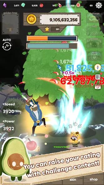 Woodcutter: Idle Clicker (Вудкаттер) [МОД Меню] APK Android Screenshot 4