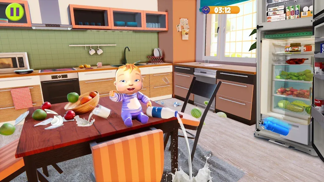 Virtual Baby Mother Simulator [МОД Все открыто] APK Android Screenshot 2