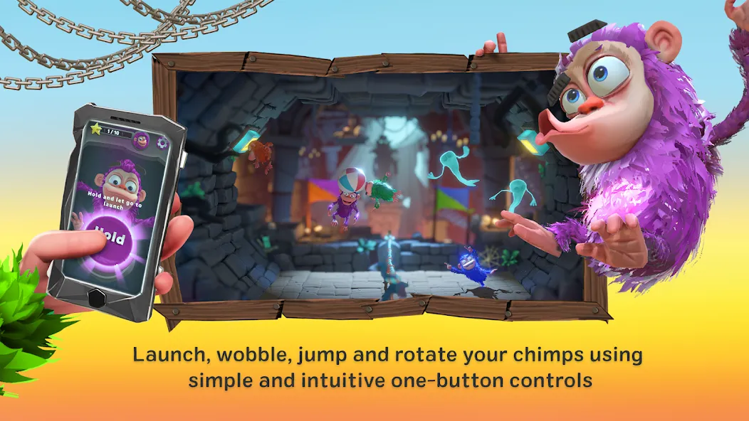 Chimparty [МОД Много денег] APK Android Screenshot 2