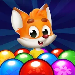 Bubble Friends Bubble Shooter [МОД Unlocked] APK Android