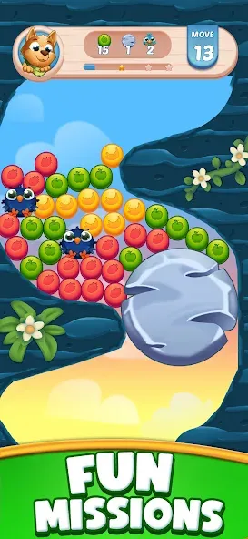 Farm Blast - Merge & Pop [МОД Меню] APK Android Screenshot 1
