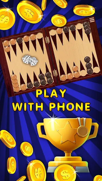 Backgammon Nard offline online [МОД Все открыто] APK Android Screenshot 4