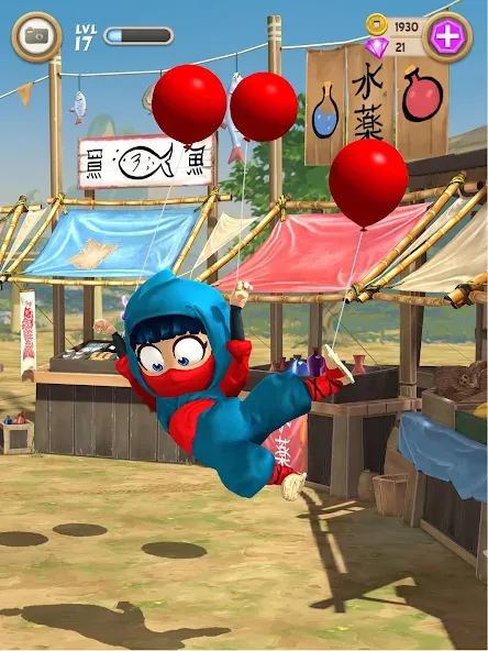 Clumsy Ninja (Кламзи Ниндзя) [МОД Mega Pack] APK Android Screenshot 3