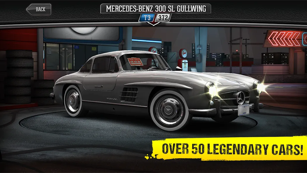 CSR Classics (Си Эс Эр Классики) [МОД Unlocked] APK Android Screenshot 4