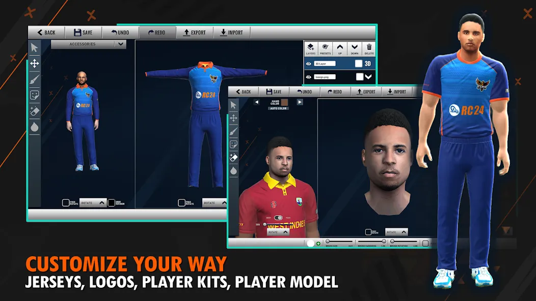 Real Cricket™ 24 (Риал Крикет 22) [МОД Все открыто] APK Android Screenshot 1