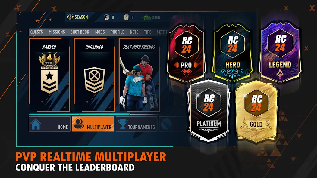 Real Cricket™ 24 (Риал Крикет 22) [МОД Все открыто] APK Android Screenshot 3