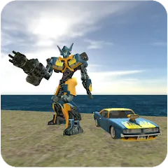 Muscule Car Robot (Мускул Кар Робот) [МОД Меню] APK Android