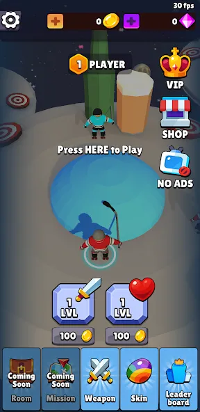 Skater IO (Скейт ) [МОД Бесконечные монеты] APK Android Screenshot 1