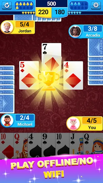 Spades [МОД Premium] APK Android Screenshot 4