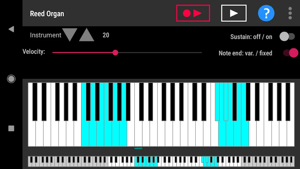 Simple piano with recorder (Симпл пиано с рекордером) [МОД Бесконечные монеты] APK Android Screenshot 5