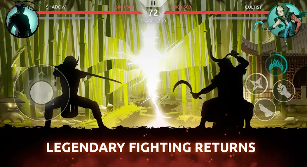 Shades: Shadow Fight Roguelike (Шейдс) [МОД Много денег] APK Android Screenshot 1