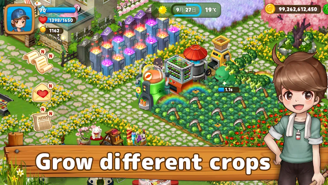 Real Farm : Save the World (Риал Фарм) [МОД Бесконечные монеты] APK Android Screenshot 1