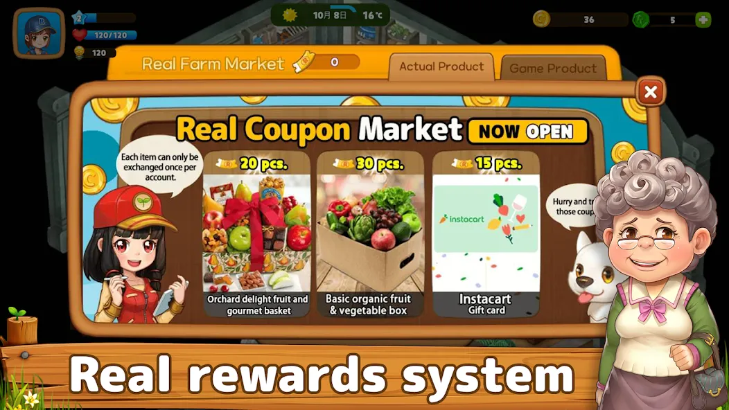 Real Farm : Save the World (Риал Фарм) [МОД Бесконечные монеты] APK Android Screenshot 5