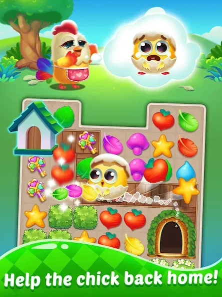 Puzzle Wings: match 3 games (Пазл Вингс) [МОД Все открыто] APK Android Screenshot 3