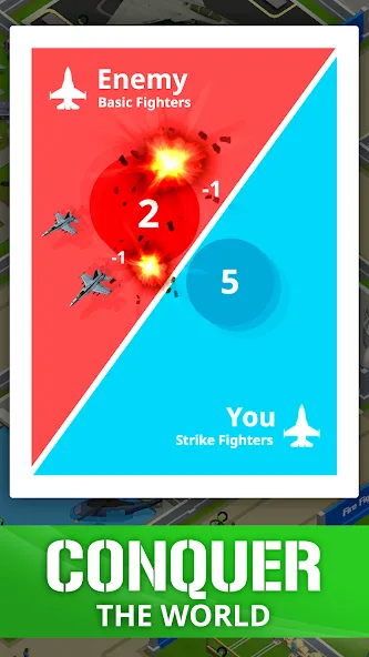 Idle Air Force Base (Айдл Эйр Форс Базе) [МОД Premium] APK Android Screenshot 4