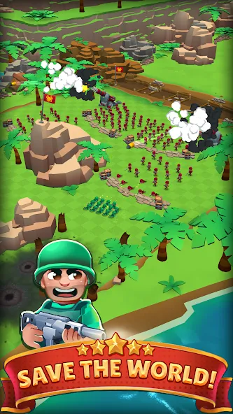 Marine Force: Heroes of War (Марин Форс) [МОД Все открыто] APK Android Screenshot 1