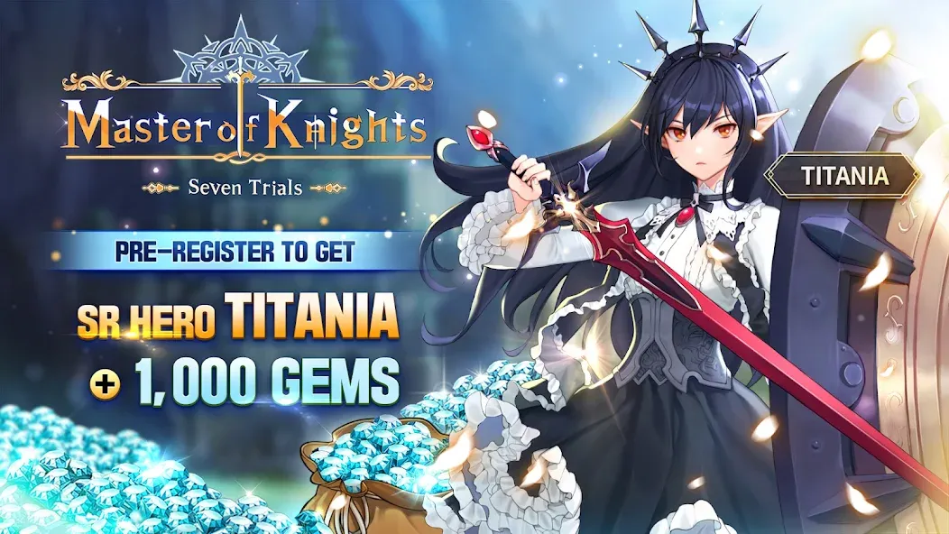 Master of Knights- Tactics RPG (Мастер оф Найтс) [МОД Все открыто] APK Android Screenshot 1