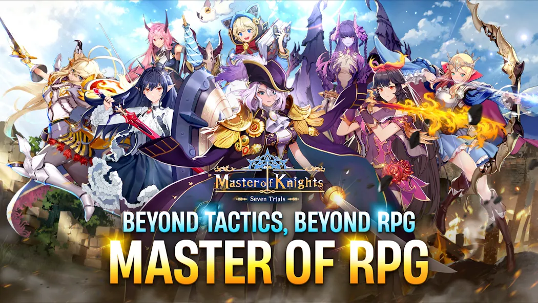 Master of Knights- Tactics RPG (Мастер оф Найтс) [МОД Все открыто] APK Android Screenshot 3